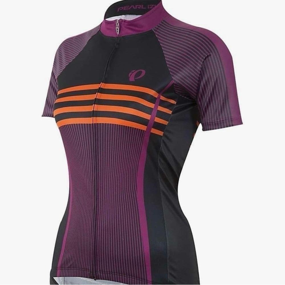Pearl Izumi Women's Purple and Black Cycling Top